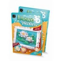 3d living picture water lily craft kit