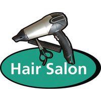 3d pictorial signs sign hair salon