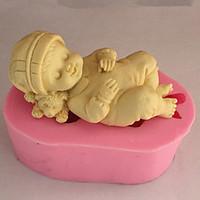 3D Baby Soap Mold Fondant Mold Cake Decoration Mold