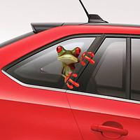3D Frog Car Stickers Personality DIY Fashion 3D Wall Decals