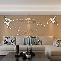 3D Wall Stickers 3D Wall Stickers Decorative Wall Stickers, Vinyl Material Home Decoration Wall Decal