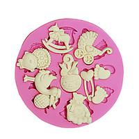 3D Bear Feet BABY Toy Silicone Fondant Molds Sugar Craft Tools Chocolate Mould For Cake Cupcake Decorating