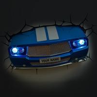 3d fx car decoration light