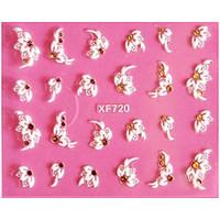 3D Emboss Petal Nail Stickers