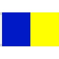 3ft x 2ft Small Blue & Gold Irish County Flag