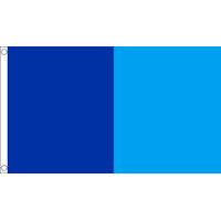 3ft x 2ft small navy blue sky blue irish county flag