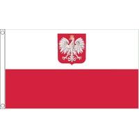 3ft x 2ft Small Poland Eagle Flag
