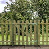 3ft Round Top Picket Pressure Treated Gate