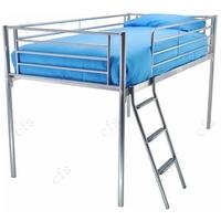 3ft Single Silver Midi Sleeper Bed