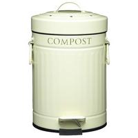 3l Pedal Composter Bin With Charcoal Filter