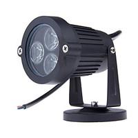 3LEDs LED Lawn lamps 3W Outdoor lighting IP65 Waterproof LED Garden Wall Yard Path Pond Flood Spot Light