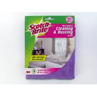 3M Scotch-Brite Cleaning and Dusting Cloths (Pack of 2)