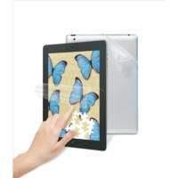 3m Natural View Nvffbsipad2-1 Fingerprint Fading Screen Protector With Back Skin For Ipad 2/ipad 3