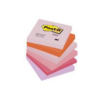 3M POSTIT JOYFUL COLOURS P12 76X76MM 654