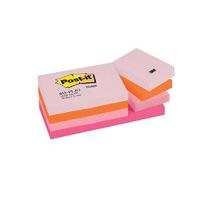 3M POSTIT JOYFUL COLOURS P12 38X51MM 653