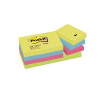 3m postit energetic colours pk12 38x51mm