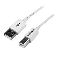 3m Usb B Cable M/m White - - Usb 2.0 A To B - 10 Ft