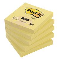 3M Postit Recycled 76x76mm Ylw 654rp - 12 Pack