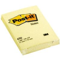 3M Postit Note 51x76mm Yellow 656 - 12 Pack