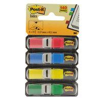 3M POSTIT INDEX REFILL 4COLOURS