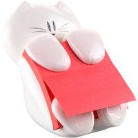 3m post it novelty dispenser cat grey