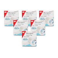 3M Micropore Surgical Tape - 6 Pack