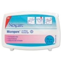 3m nexcare micropore first aid tape 25mmx5m white ref 1533d pack 6