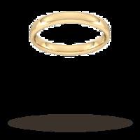3mm Slight Court Standard Wedding Ring In 18 Carat Yellow Gold - Ring Size J