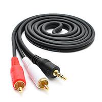 3M 9.84FT Audio 3.5mm to 2RCA M/M Audio Cable