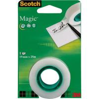 3m ft510049214 scotch magic 810 adhesive tape 19mm x 25m