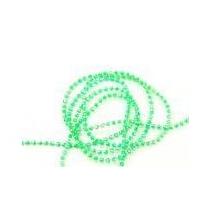 3mm Round Faceted Beading Trimming Green