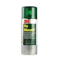 3m remount adhesive repositionable spray can cfc free 400ml