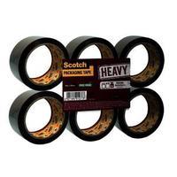 3M Scotch Heavy Packaging Tape High Resistance Hotmelt 50mmx66m Brown