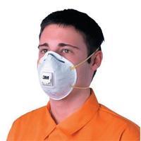 3m respirator valved ffp1 classification white with yellow straps pack