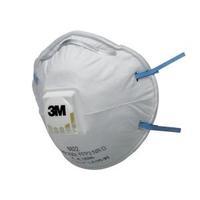 3M Respirator Valved FFP2 Classification White with Blue Straps Pack