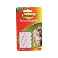 3M Command Adhesive Poster Strips Clean-removing Holding Capacity