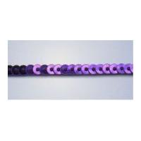 3mm essential trimmings strung single miniature sequin trimming purple