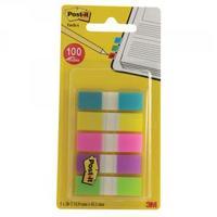 3M Post-it Portable Small Index 12mm Assorted 683-5CBINDEX