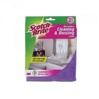 3M Scotch-Brite Cleaning and Dusting Cloths Pack of 2 605480