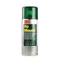 3m remount adhesive repositionable spray can cfc free 400ml rmount
