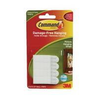 3M Command Small Picture Hanging Strips Pack of 4 17202