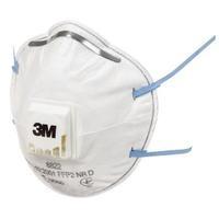 3M Cup Shaped Valved Respirator FFP2 8822 Pack of 3 XA004837663