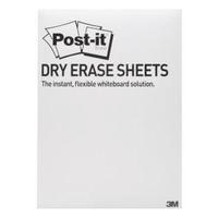 3M Post-It 280 x 390mm Super Sticky Dry Erase Sheets Self-adhesive