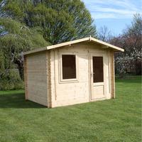 3m x 2.6m Escape Log Cabin | Waltons