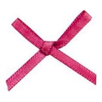 3mm Mini Ribbon Bows 30mm x 23mm Colonial Rose