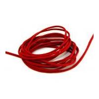 3mm round anorak cord cherry