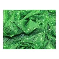 3mm Round Sequins Dress Fabric Emerald Green