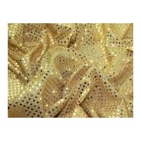 3mm round sequins dress fabric gold