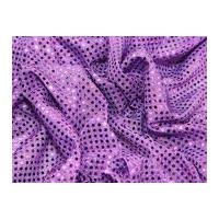 3mm round sequins dress fabric purple