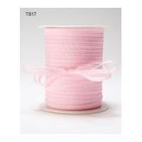 3mm May Arts Grosgrain Centre Stitch Ribbon Pink